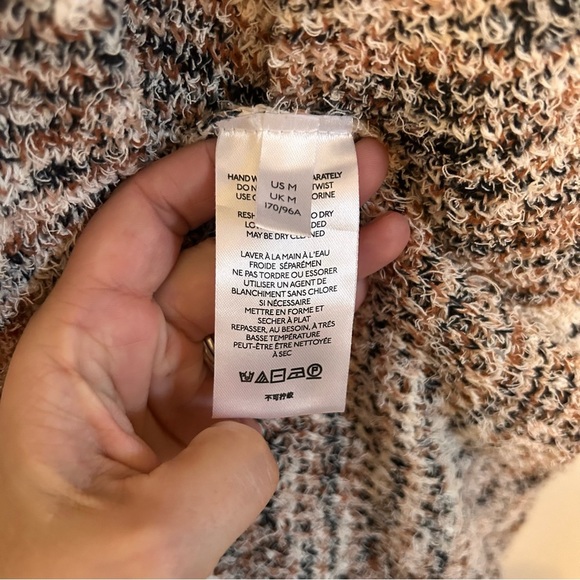 Pilcro Sweater Cardigan Womens Space Dyed Duster Long Open Front‎ Medium - Picture 7 of 11